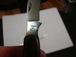 Tina left-handed grafting knife